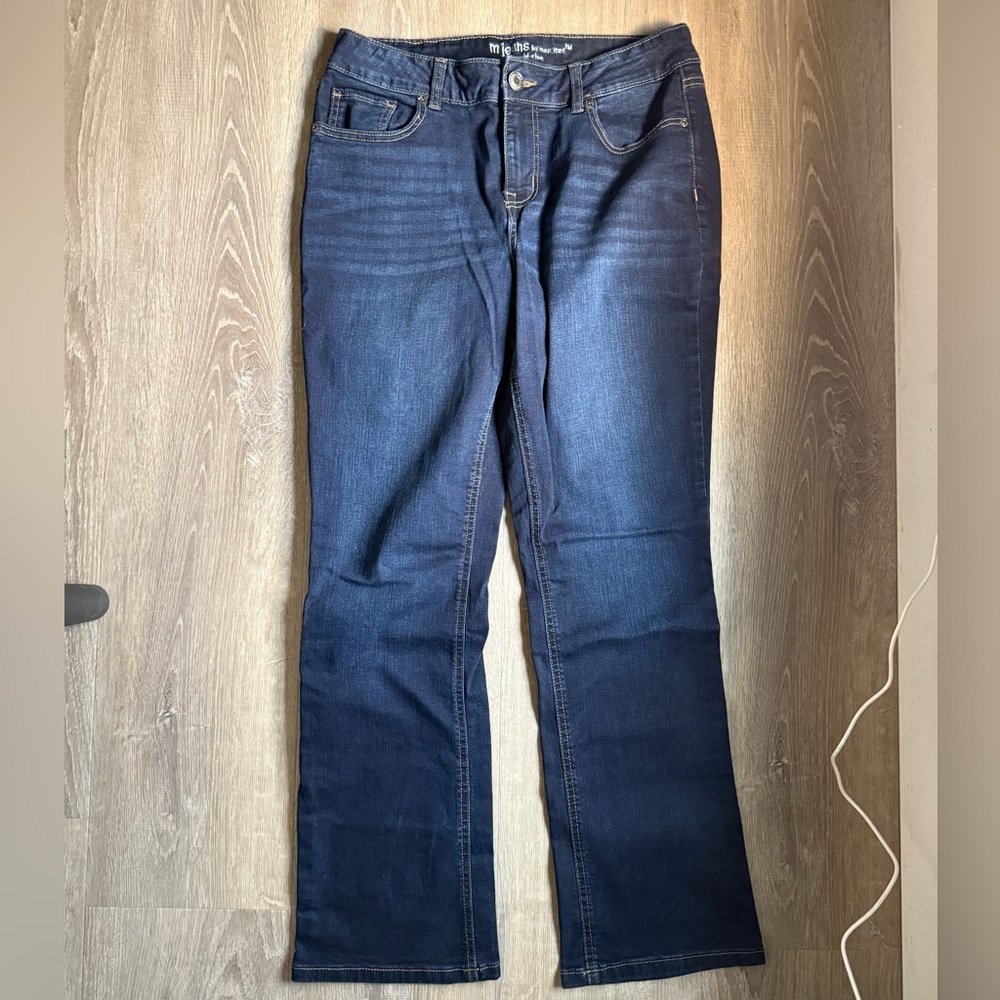 Maurices Deep Indigo Boot Cut Jeans